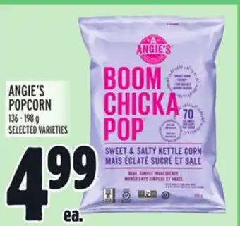 Metro Angie's popcorn offer