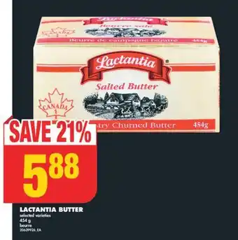 No Frills Lactantia butter, 454 g offer