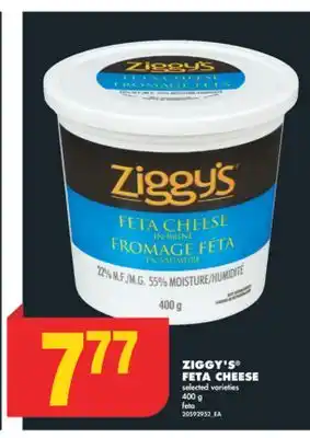 No Frills Ziggy's feta cheese, 400 g offer