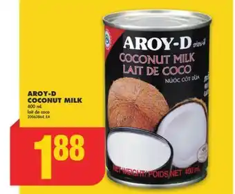 No Frills Aroy-d coconut milk, 400 ml offer