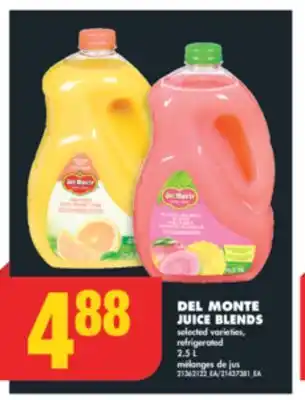 No Frills Del monte juice blends, 2.5 l offer