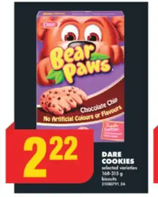No Frills Dare cookies, 168-315 g offer