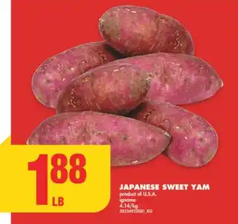 No Frills Japanese sweet yam offer