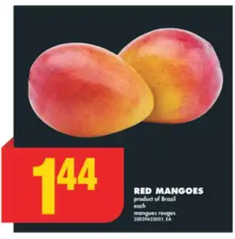No Frills Red mangoes offer