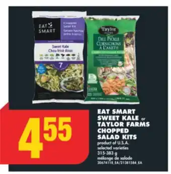 No Frills Eat smart sweet kale or taylor farms chopped salad kits, 315-383 g offer