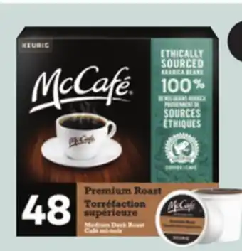 Canadian Tire Keurig mccafe 48-ct offer