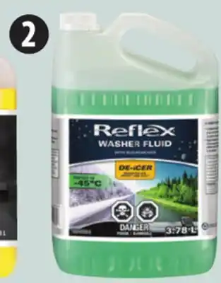 Canadian Tire Reflex -45°c reflex all-season windshield washer fluid, 3.78l offer