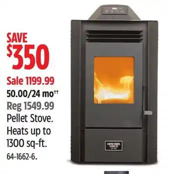 Canadian Tire Us stove company pellet stove offer