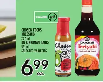 Metro Chosen foods dressing offer