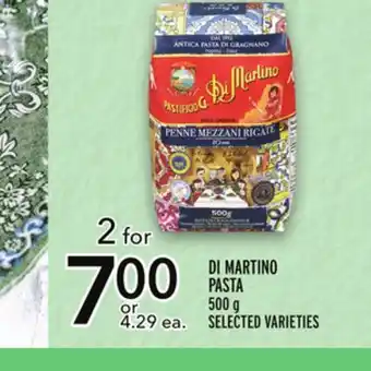 Metro Di martino pasta offer