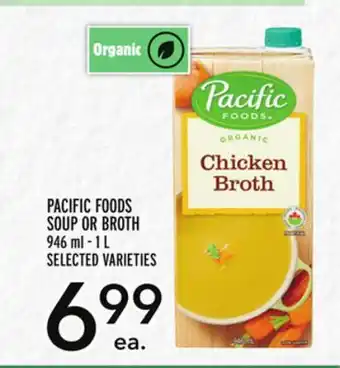 Metro Organic pacific foods soup or broth offer