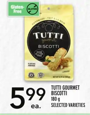 Metro Tutti gourmet biscotti offer