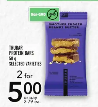 Metro Trubar protein bars offer