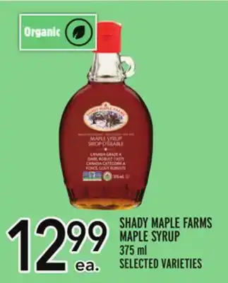Metro Shady maple farms maple syrup offer