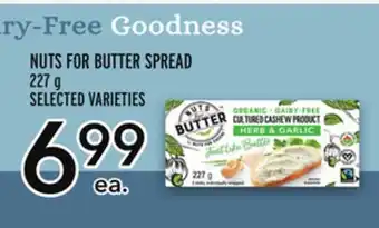 Metro Nuts for butter spread offer