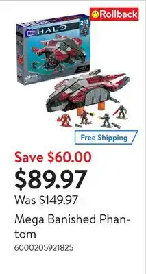 Walmart Mega banished phantom offer
