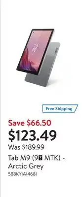 Walmart Tab m9 (9 mtk) - arctic grey offer