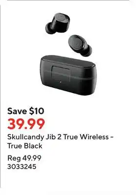 Staples Skullcandy jib 2 true wireless - true black offer
