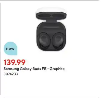 Staples Samsung galaxy buds fe - graphite offer