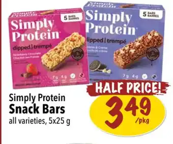 Farm Boy Simply protein snack bars offer