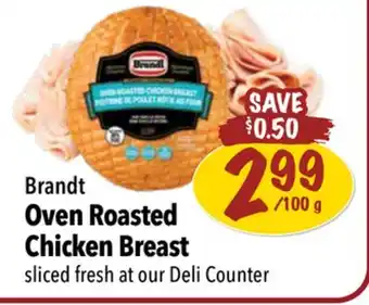 Farm Boy Brandt oven roasted chicken breast offer