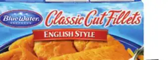 Giant Tiger Blue water fish fillets offer