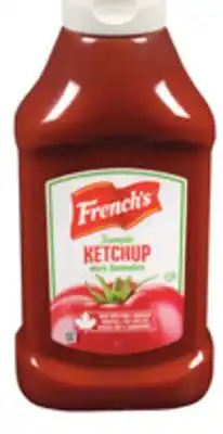 Giant Tiger French's ketchup offer