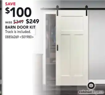 RONA Barn door kit offer