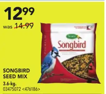 RONA Songbird seed mix offer