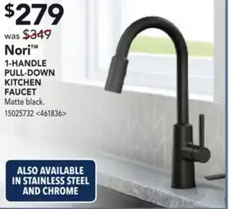 RONA Moen 1-handle pull-down kitchen faucet offer