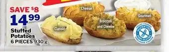 M & M Food Market Stuffed potatoes offer