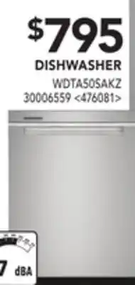 RONA Whirlpool dishwasher offer