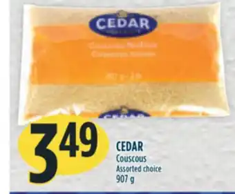 Marché Adonis Cedar couscous offer