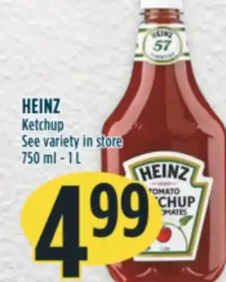 Marché Adonis Heinz ketchup offer