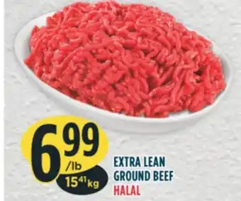 Marché Adonis Extra lean ground beef offer