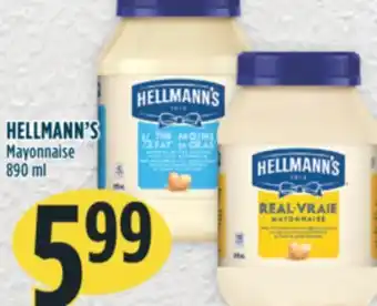 Marché Adonis Hellmann's mayonnaise offer