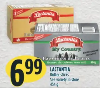 Marché Adonis Lactantia butter sticks offer