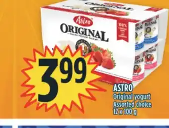 Marché Adonis Astro original yogurt offer