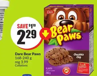 FreshCo Dare bear paws 168-240 g offer