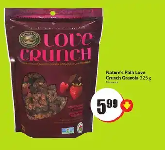 FreshCo Nature's path love crunch granola 325 g offer