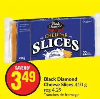 FreshCo Black diamond cheese slices 410 g offer