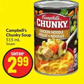 FreshCo Campbell's chunky soup 515 ml offer