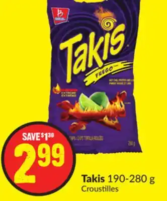 FreshCo Takis 190-280 g offer