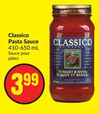 FreshCo Classico pasta sauce 410-650 ml offer