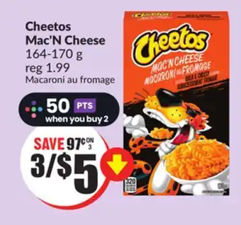 Chalo FreshCo Cheetos mac'n cheese 164-170 g offer
