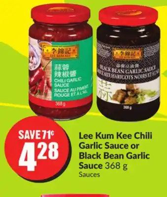 Chalo FreshCo Lee kum kee chili garlic sauce or black bean garlic sauce 368 g offer