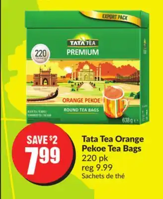 Chalo FreshCo Tata tea orange pekoe tea bags 220 pk offer