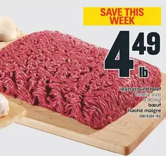 Valu-mart Bœuf haché maigre offer