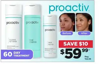 Showcase Proactiv micro-crystal 60 day treatment offer
