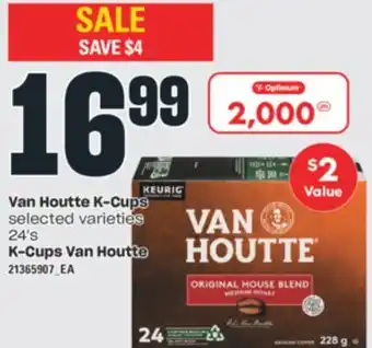 Valu-mart Van houtte k-cups, 24's offer